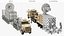 Heavy Military Tractor with Radar Container Trailer