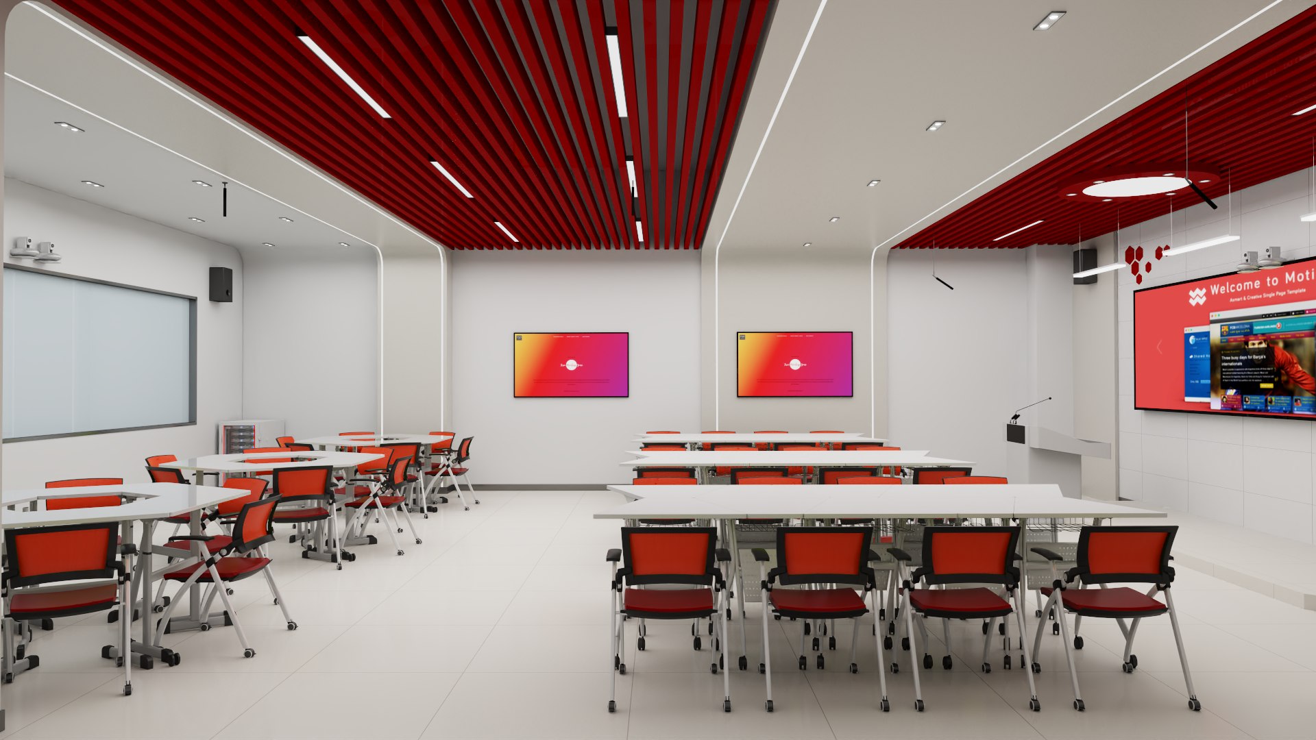 3D Smart Classroom model - TurboSquid 2157495