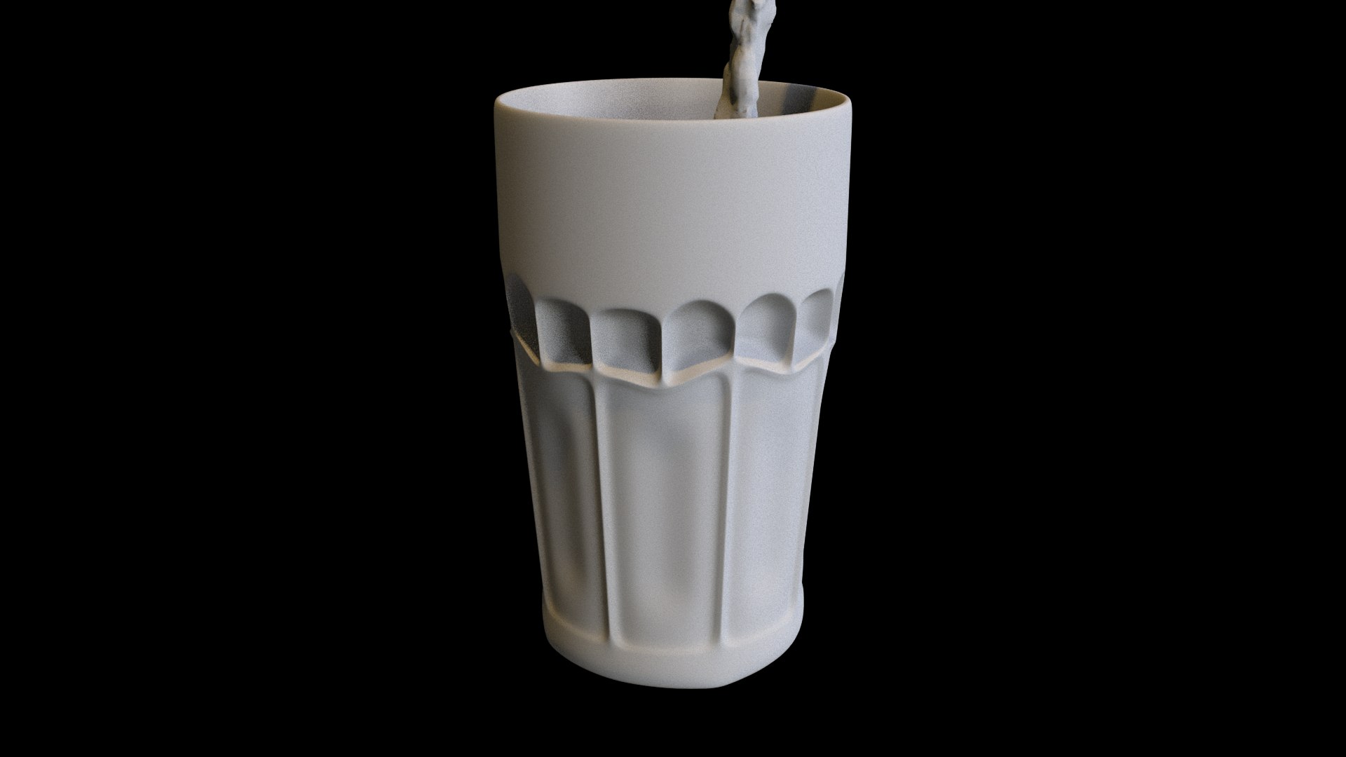 Glass Cup 3D, Incl. burniak & cup - Envato Elements