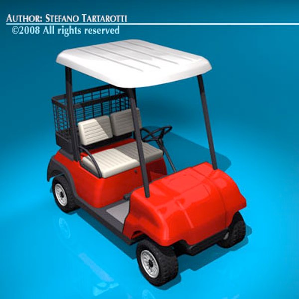 Golfcart 콜렉션 3D 모델 - TurboSquid 399007