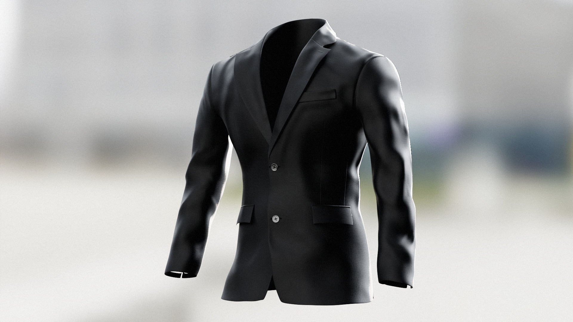 Suit Jacket 3D Model - TurboSquid 2053212