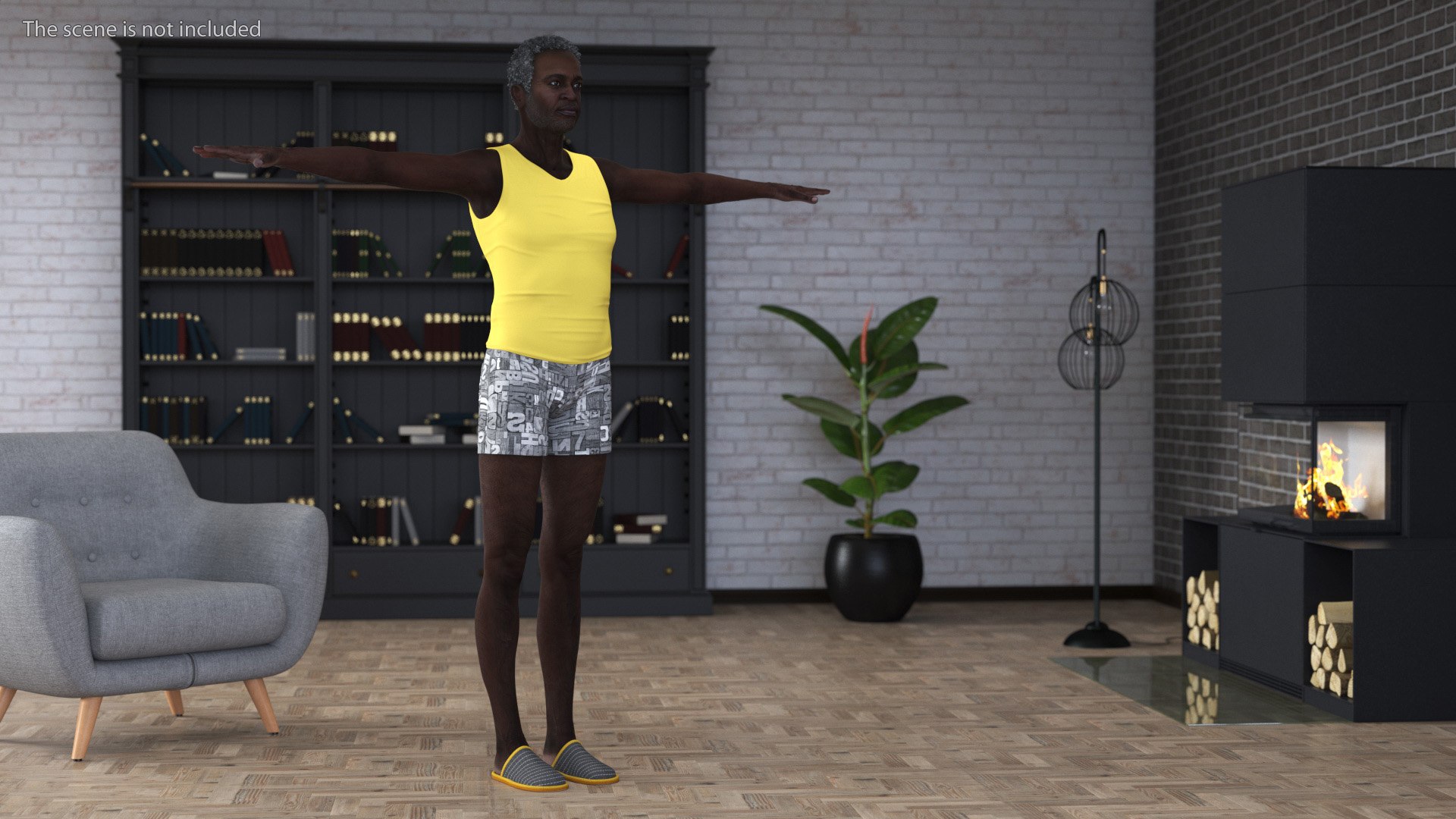 3D Black Elderly Man in Pajamas T-Pose model https://p.turbosquid.com/ts-thumb/nH/9lBtSx/2q/blackelderlymaninpajamastposemb3dmodel003/jpg/1673917304/1920x1080/fit_q87/8935750ce30fdd72e01a131daec090966a7e64f8/blackelderlymaninpajamastposemb3dmodel003.jpg