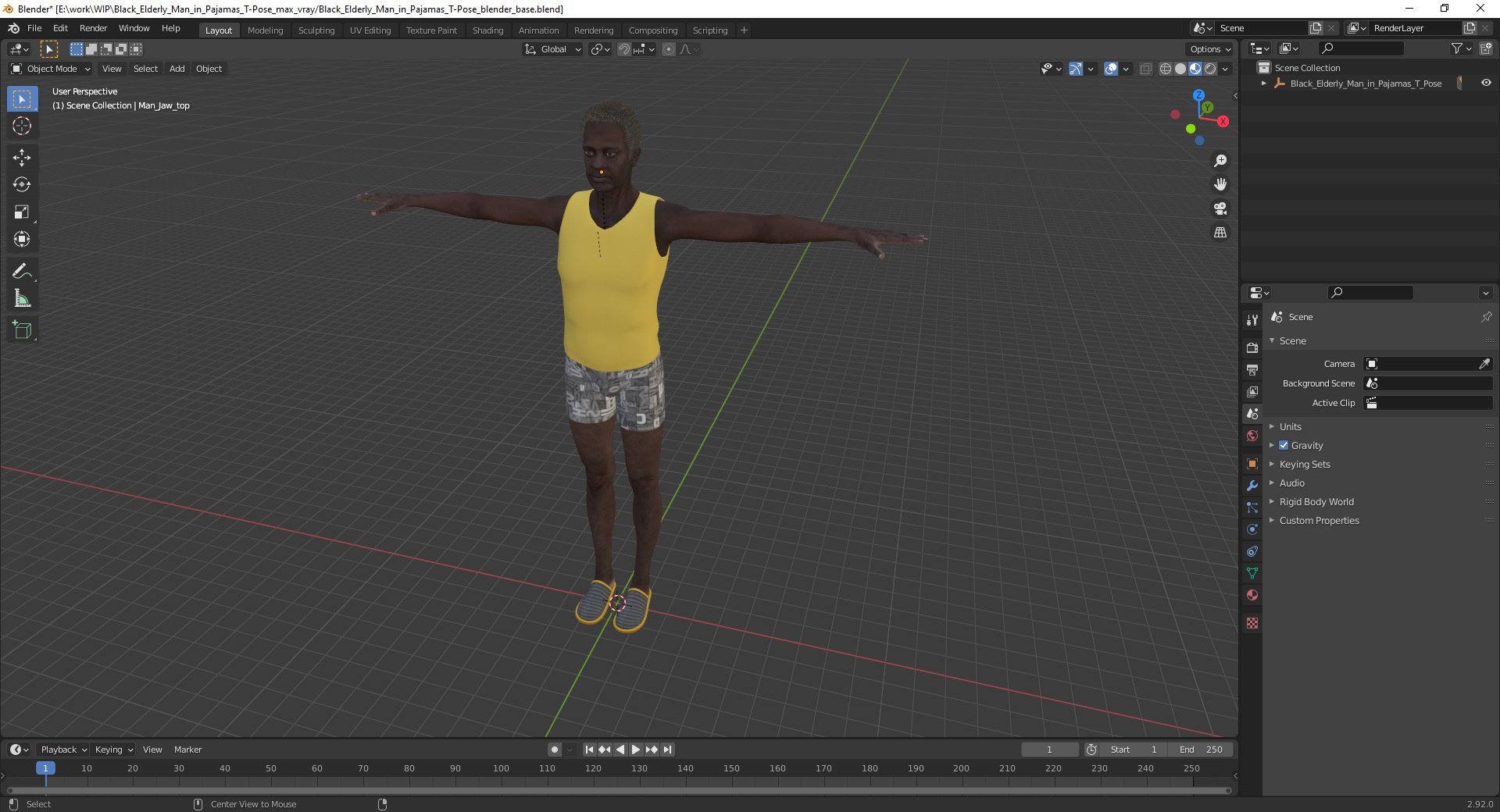 3D Black Elderly Man in Pajamas T-Pose model https://p.turbosquid.com/ts-thumb/nH/9lBtSx/Cc/blackelderlymaninpajamastposemb3dmodel036/jpg/1673917374/1920x1080/fit_q87/e6ff3dd456d03cc6d70af11f4342e0614cac379c/blackelderlymaninpajamastposemb3dmodel036.jpg