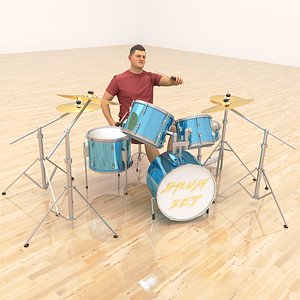 Drummer 2 3D