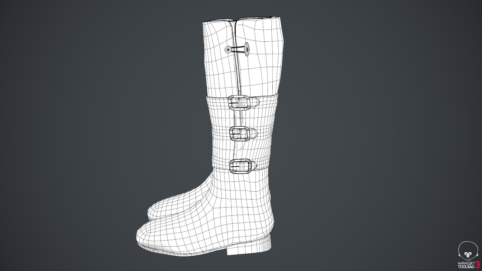 3D model black leather boots 1 https://p.turbosquid.com/ts-thumb/nH/GPvwF4/KWInbICB/screenshot042/png/1539204323/1920x1080/fit_q87/681d7fb28d75dc209c60b9afb9fd36d6196c4a27/screenshot042.jpg