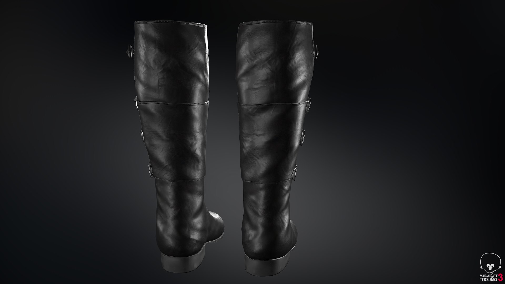 3D model black leather boots 1 https://p.turbosquid.com/ts-thumb/nH/GPvwF4/x3MURaHf/screenshot037/png/1539204323/1920x1080/fit_q87/976c4cb58c3037de5d7364a6f788f56b785e8982/screenshot037.jpg