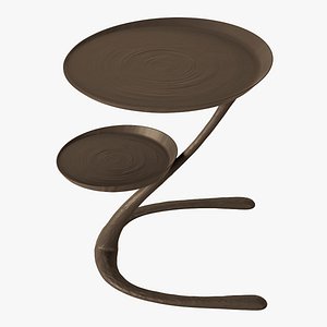 Corbin bronze Split Level Table