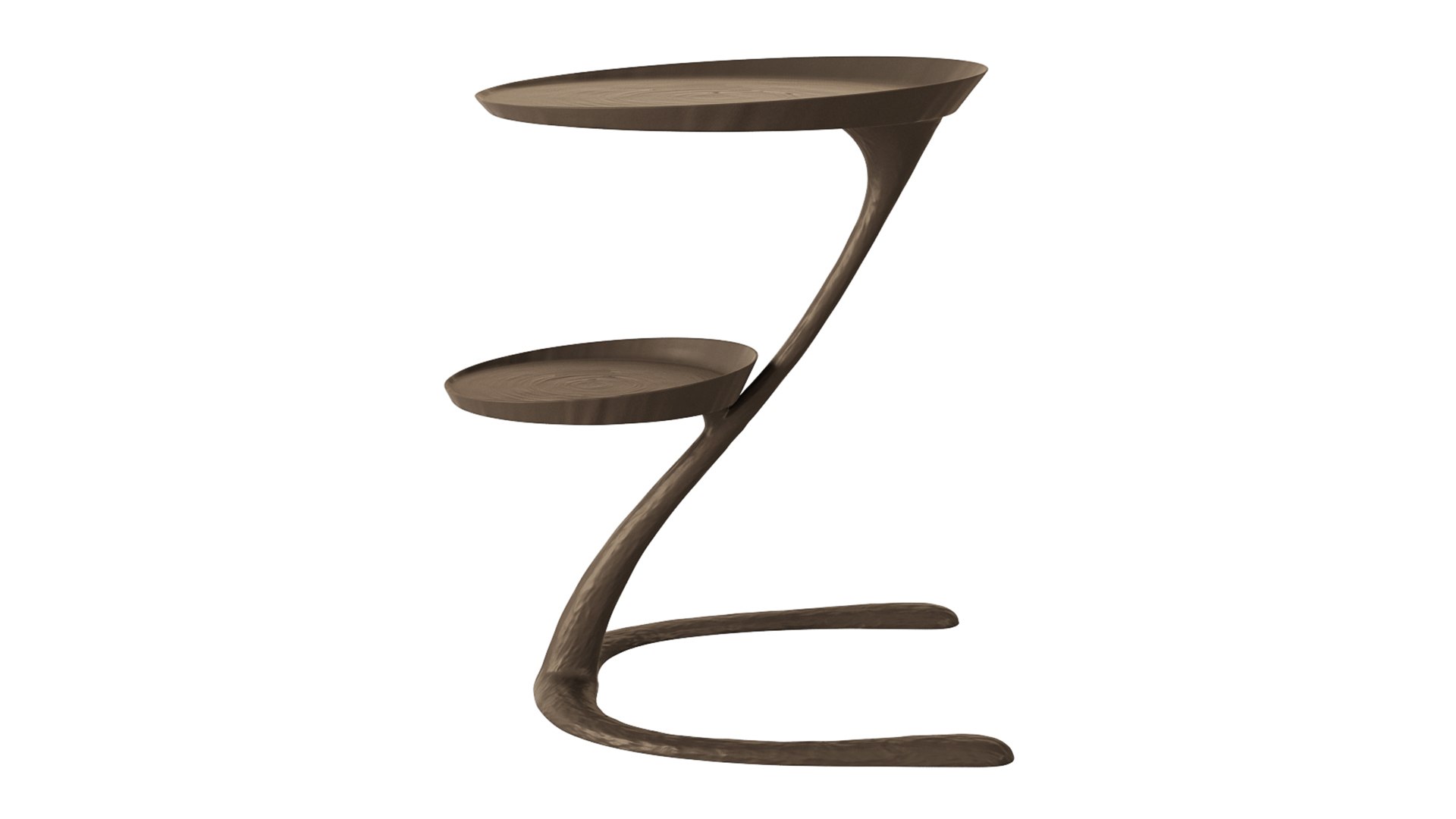 Corbin Bronze Split Level Table 3D Model - TurboSquid 2204339