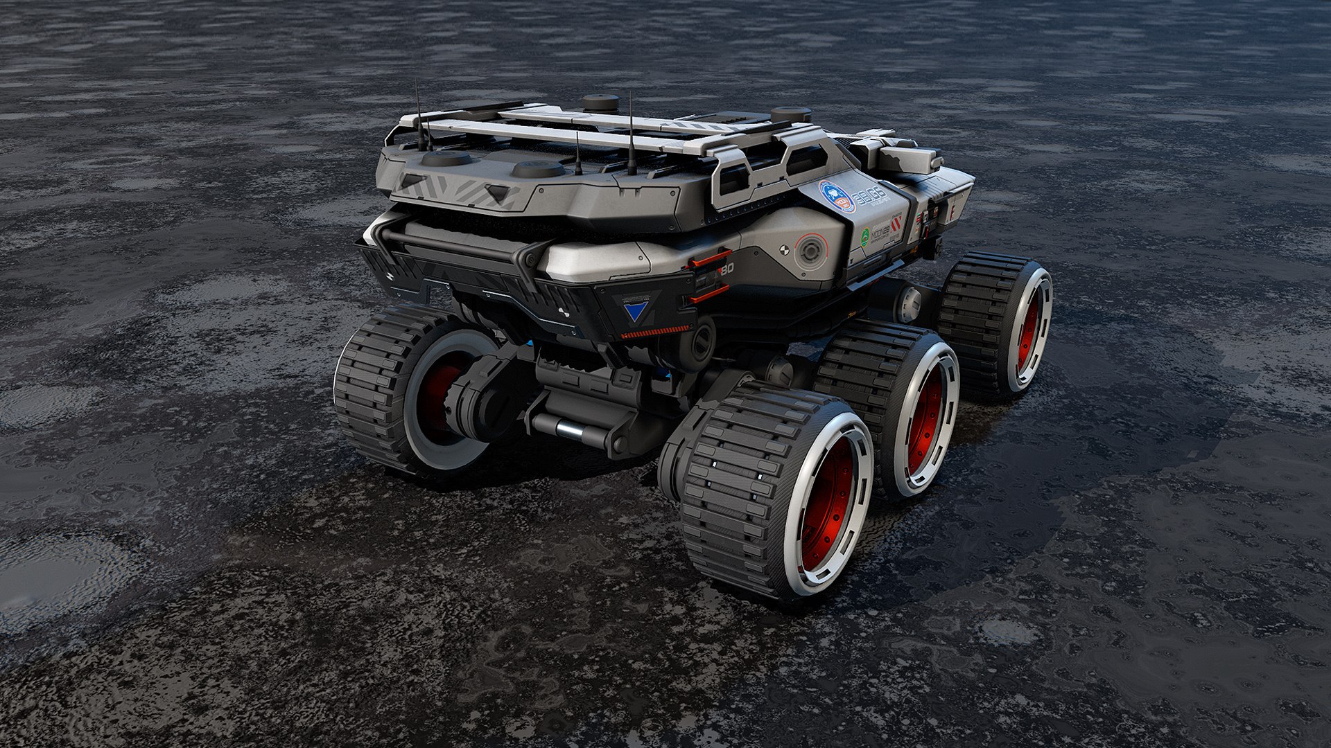 MOON - Rover 3D - TurboSquid 2269959