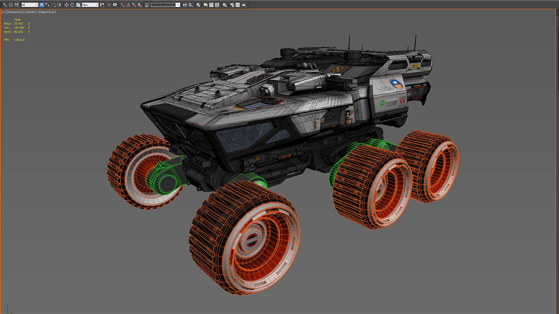 MOON - Rover 3D - TurboSquid 2269959