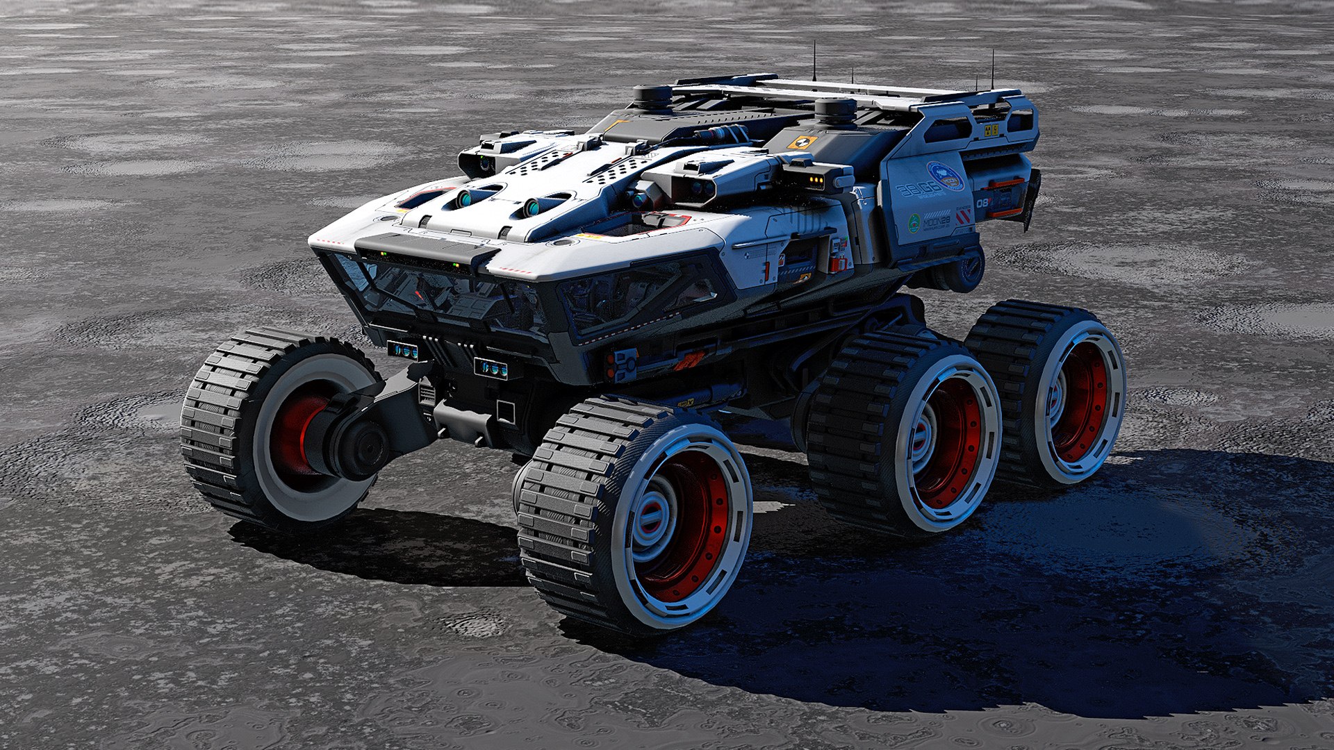 MOON - Rover 3D - TurboSquid 2269959