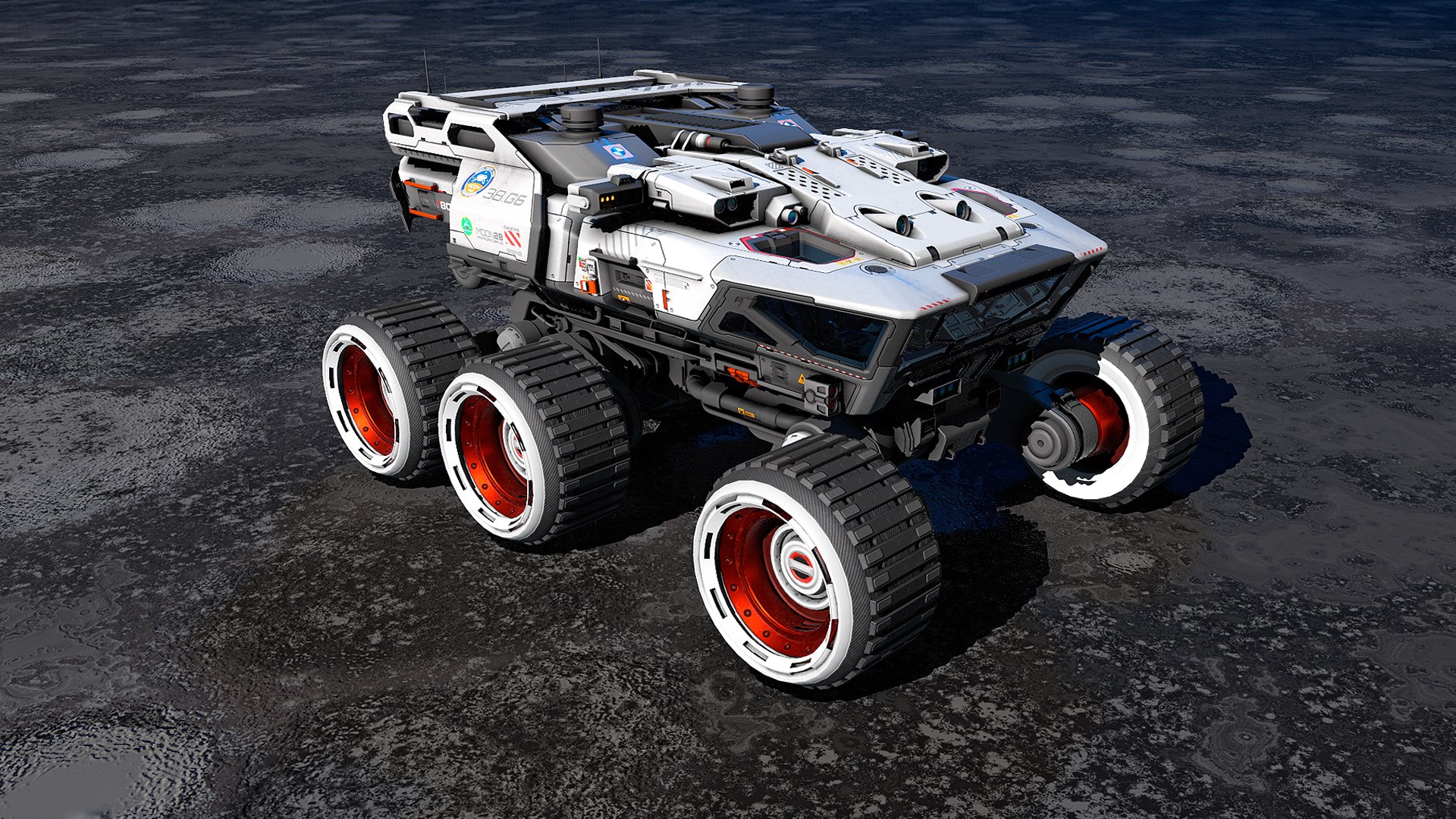 MOON - Rover 3D - TurboSquid 2269959