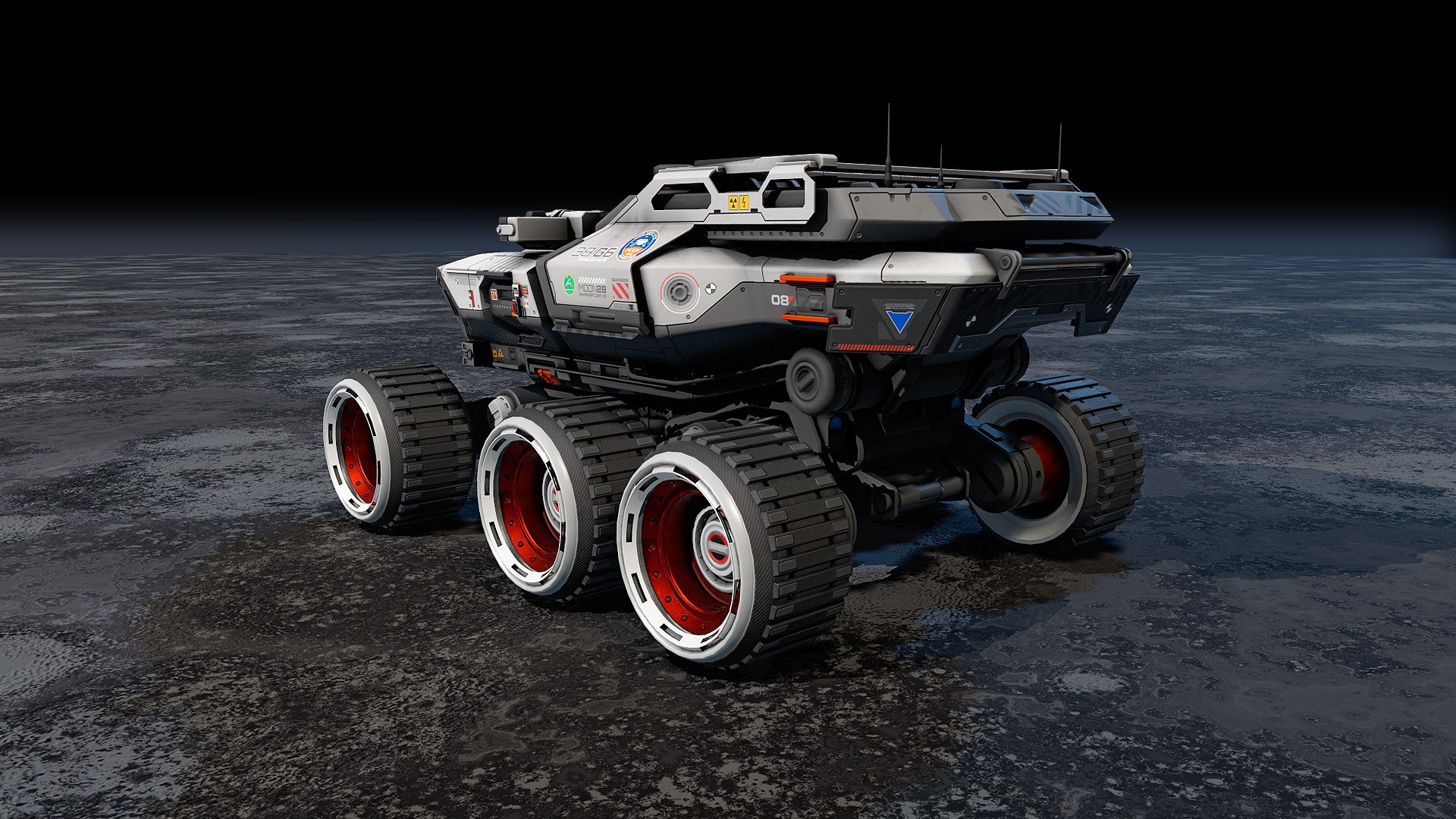 MOON - Rover 3D - TurboSquid 2269959