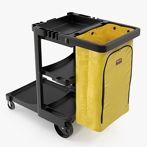 Rubbermaid Multi Shelf Cleaning Cart