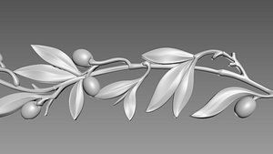 3D Olive Branch