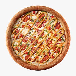pizza o 3D model