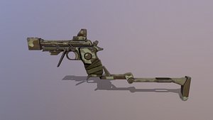 3D Makeshift Handgun