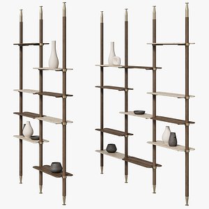 3D Baxter Lloyd bookcase