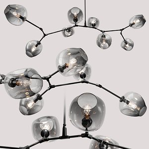 Branching bubble 8 lamps
