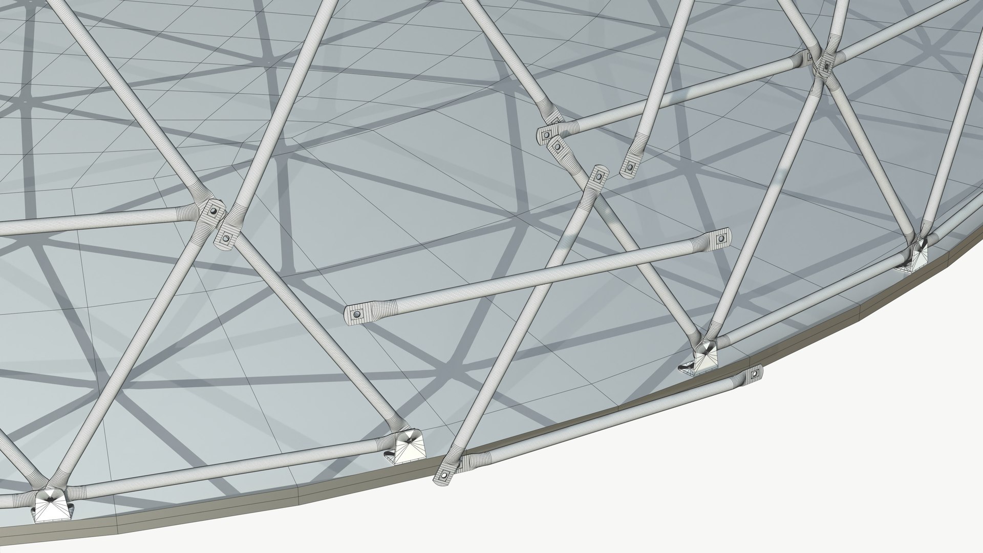 Geodesic Dome Structure 3D model https://p.turbosquid.com/ts-thumb/nH/TOyZ8g/us/geodesicdome3d_17/jpg/1712918178/1920x1080/fit_q87/02d5a5433a9cfa986dd454b18d516023506cf847/geodesicdome3d_17.jpg