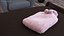 Hot Water Bladder Bag Striped Pink Fur