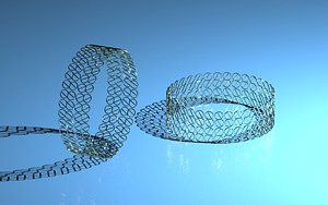 3D jewellery bracelet model