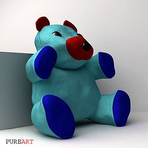 teddybear kimplo 3d ma