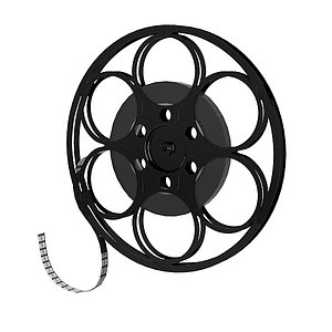 Tape Bobbin Reel retro cinema vintage