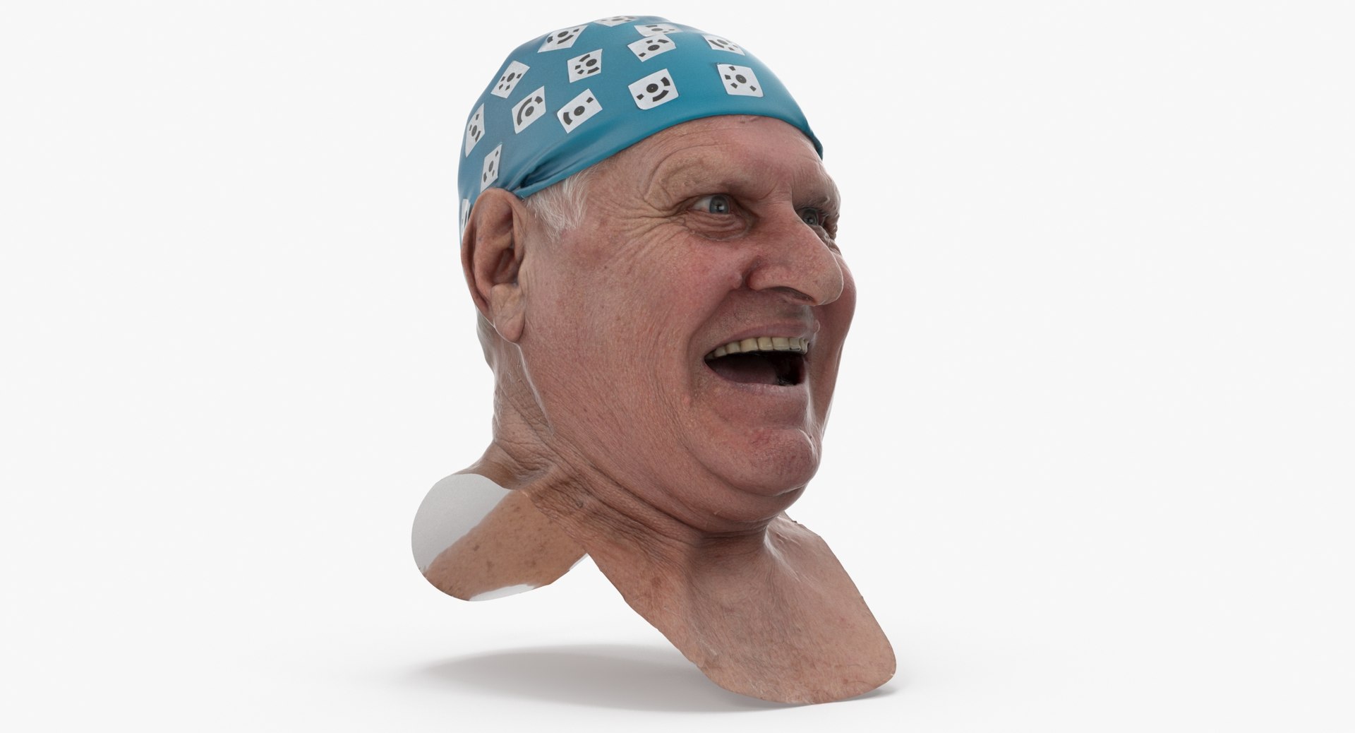 3D Homer Human Head Rage Clean Scan Model - TurboSquid 1748824