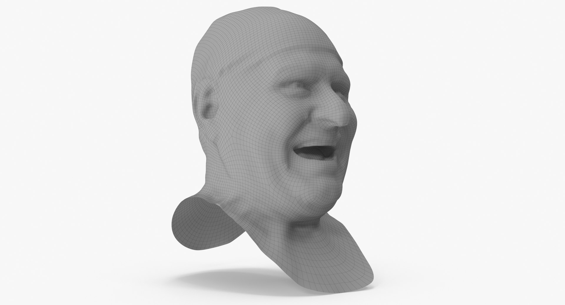3D Homer Human Head Rage Clean Scan Model - TurboSquid 1748824