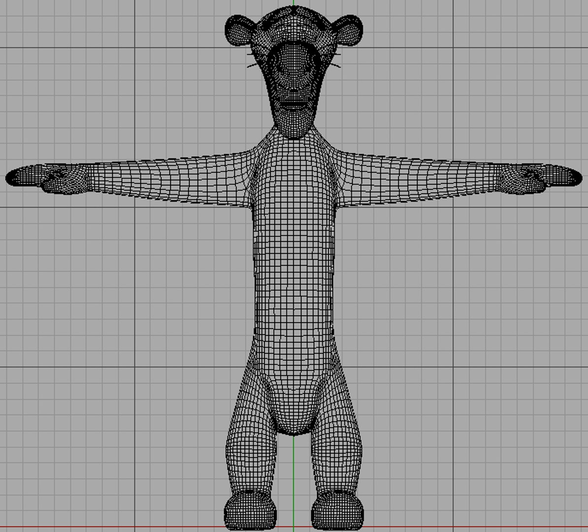 Free C4d Model Tigger