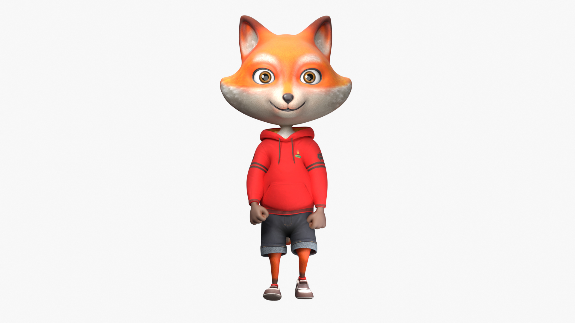 3D Stylized Fox Character Rigged - TurboSquid 2326790