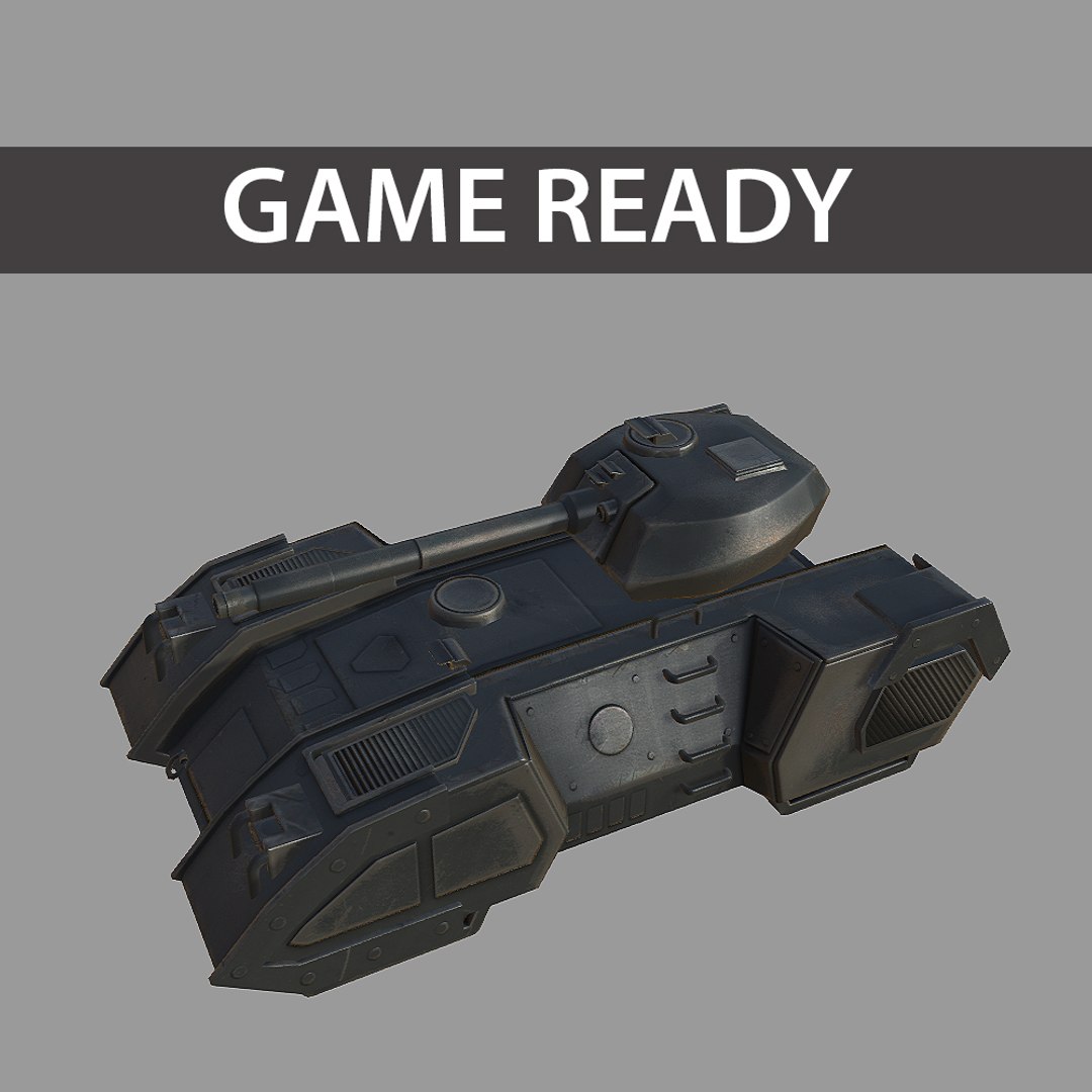 Tank 3d Obj