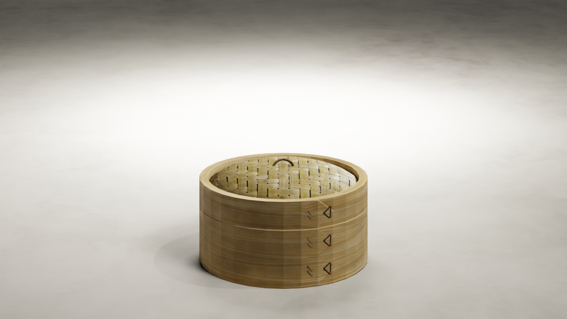 3D model Bamboo Steamer Closed - TurboSquid 2063392