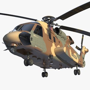 sikorsky h-92 superhawk 3D model