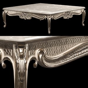 3D kosovart rococo coffee tables