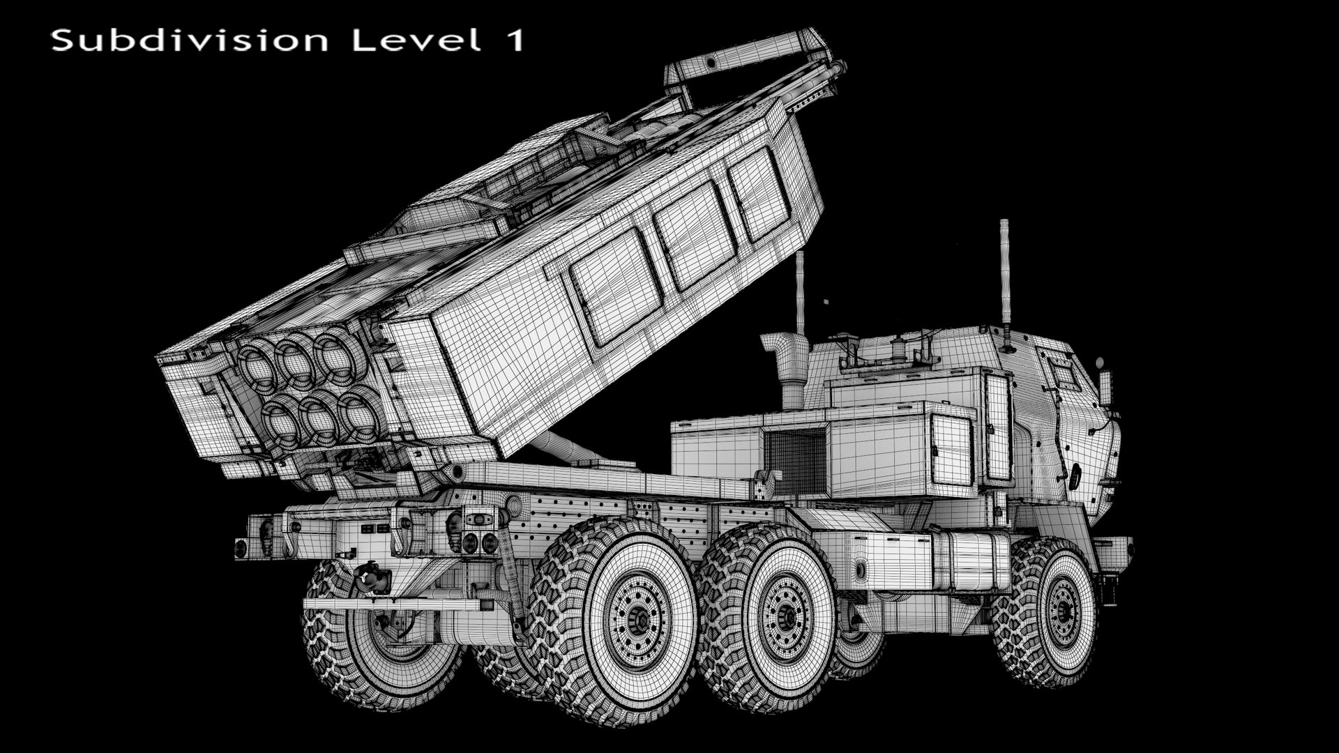 3D M142 HIMARS Rocket Launcher PBR model https://p.turbosquid.com/ts-thumb/nH/rvTR1a/Aj/20/jpg/1763563866/1920x1080/fit_q87/a7505954cd6e528499916b6418fcf93e113c07cc/20.jpg