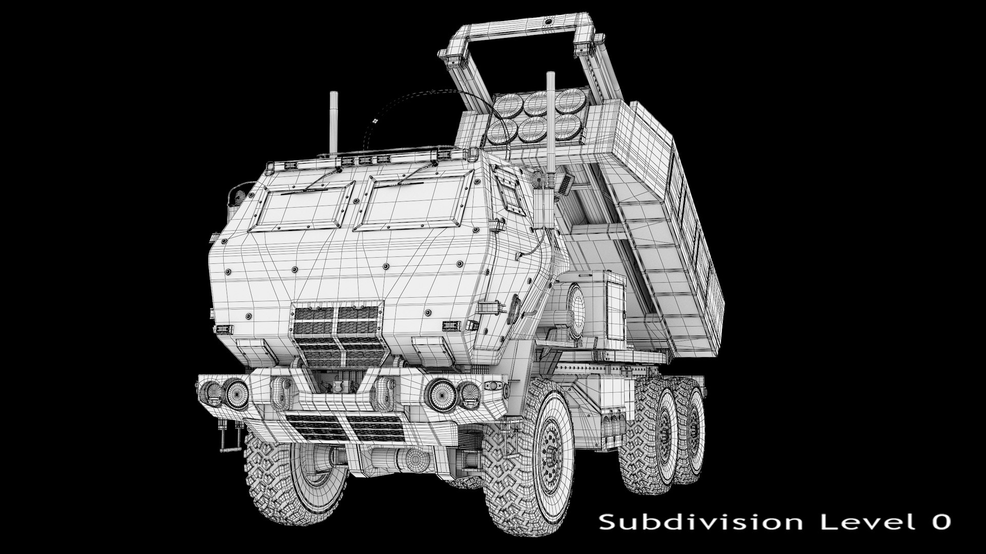 3D M142 HIMARS Rocket Launcher PBR model https://p.turbosquid.com/ts-thumb/nH/rvTR1a/JU/15/jpg/1763563862/1920x1080/fit_q87/3603c02a59c8796c4aaa6b08e3abd479972282a2/15.jpg