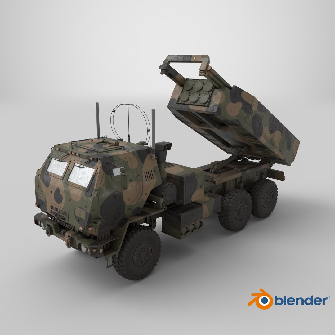 3D M142 HIMARS Rocket Launcher PBR model https://p.turbosquid.com/ts-thumb/nH/rvTR1a/NV/stemcell_blender_cycles_render/png/1764043277/1920x1080/fit_q87/2d20158241825c634a62671fdd2bbcd37d582081/stemcell_blender_cycles_render.jpg