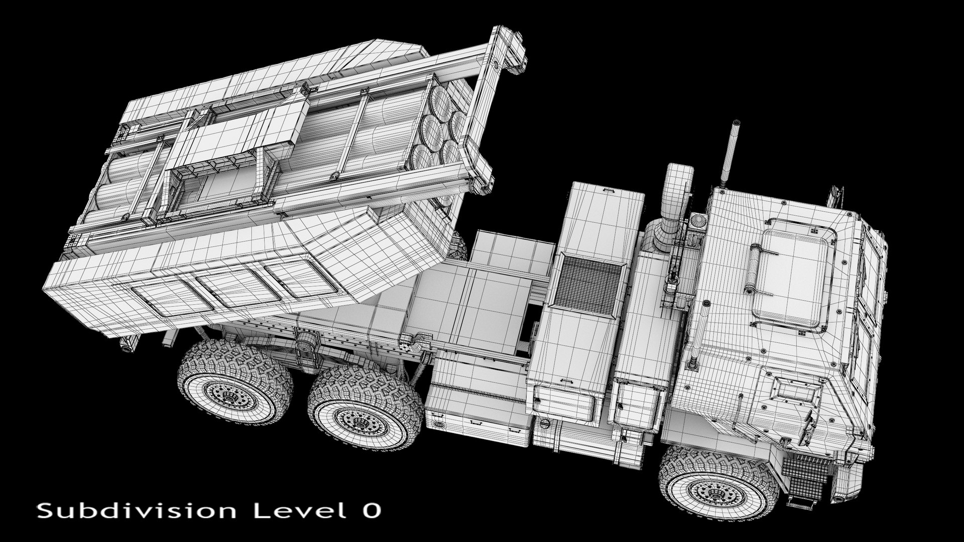 3D M142 HIMARS Rocket Launcher PBR model https://p.turbosquid.com/ts-thumb/nH/rvTR1a/WV/23/jpg/1763563867/1920x1080/fit_q87/3b82d04ccfa31a1d0e6773eeefff6cf8064f5a4d/23.jpg