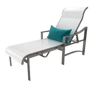 3D tropitone kenzo sling chaise lounge