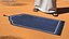 Oriental Prayer Mat Blue 3D