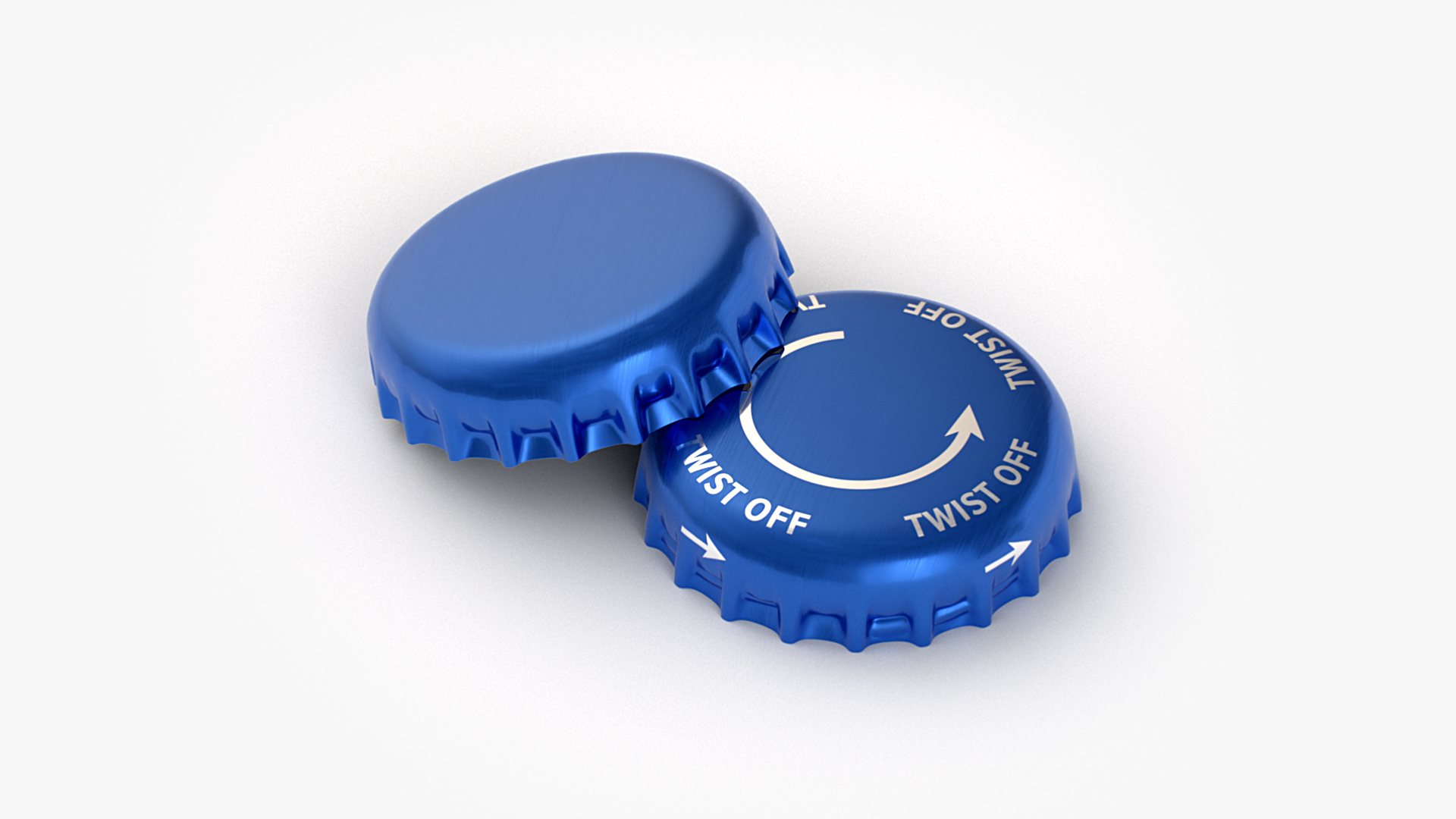 3D Model Bottle Caps Twistoff And Regular TurboSquid 2037364