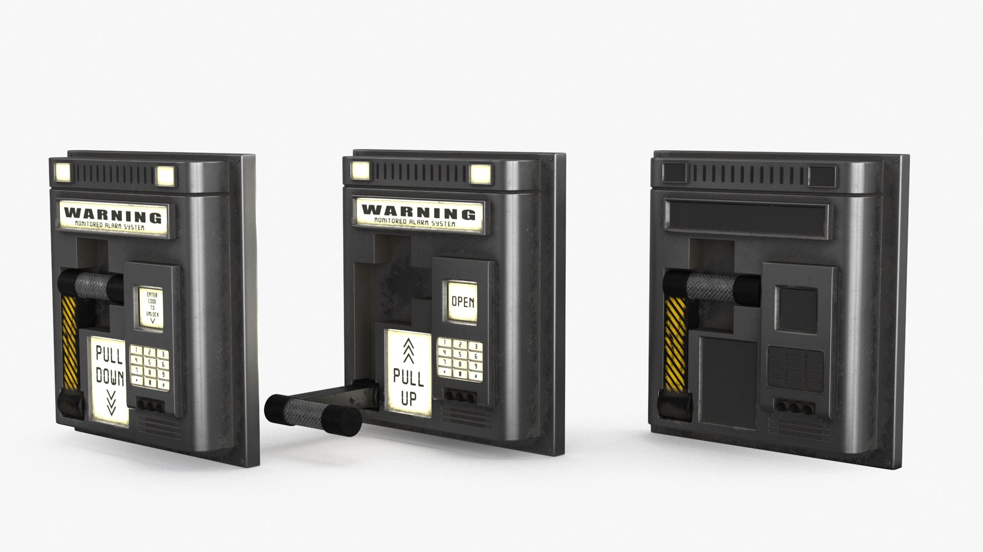 3D Industrial Power Switch Model - TurboSquid 1925002