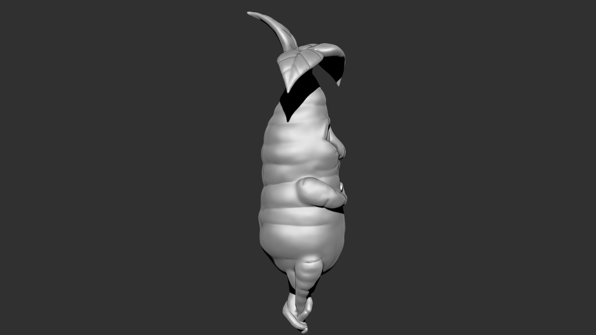 Cute Mandrake print model 3D - TurboSquid 1824432
