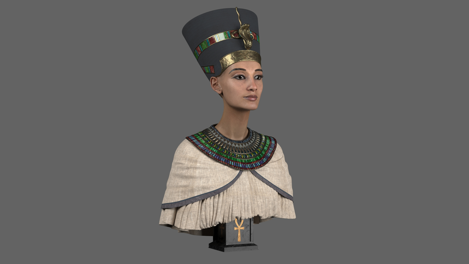 3D Nefertiti Model - TurboSquid 1854504