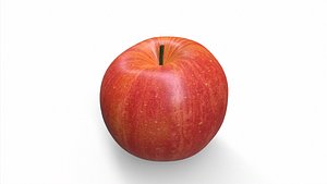 3D model Apple fruit