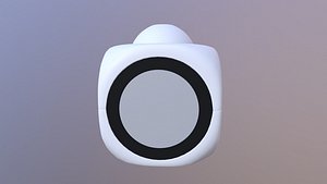 LCD Digital Talking Project Alarm 3D model