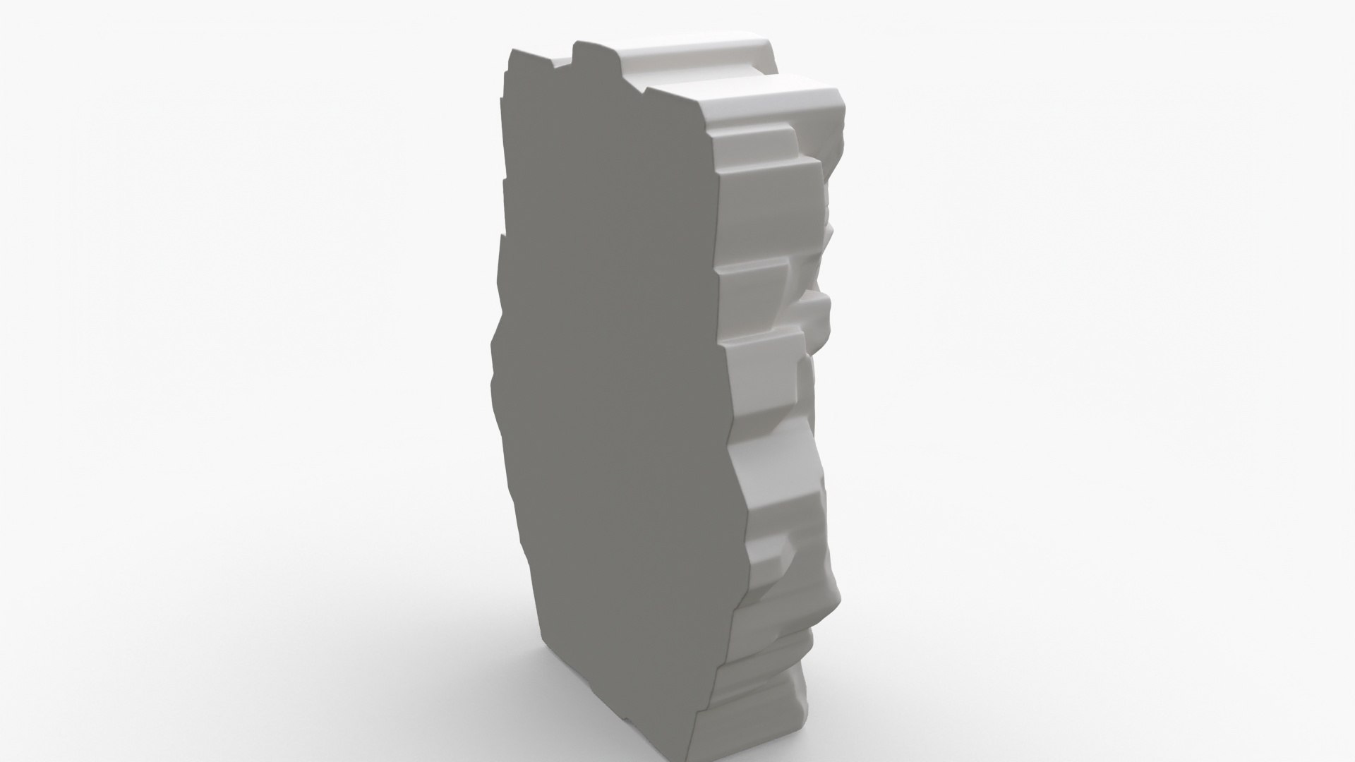 3D Stone Sentinel Bust 5 - TurboSquid 2187742
