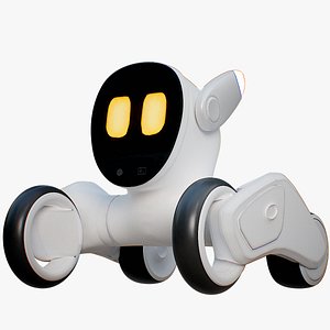 3D Keyi Tech Loona Cute Petbot Robot PBR